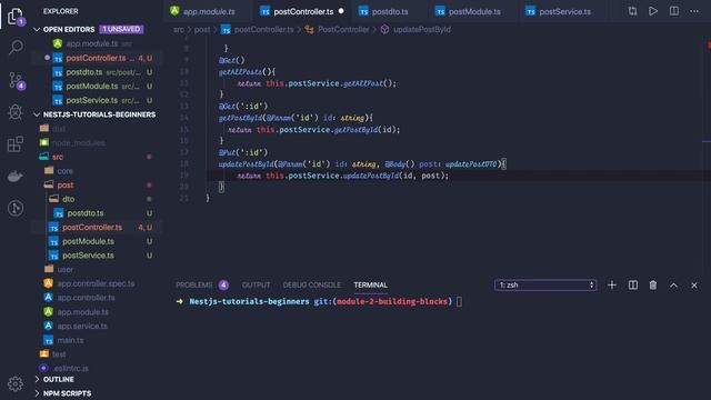 NestJS Tutorial for Beginners (Crash course) Controllers with Different Methods #6 смотреть онлайн