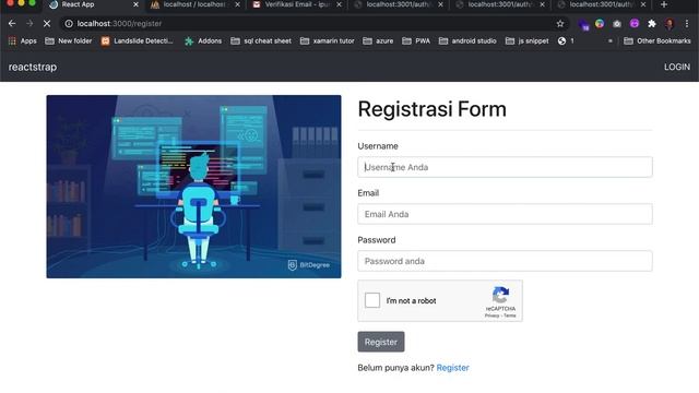 React Tutorial #48 ReactJS Email Verification dan Register User Part 4 | Tutorial ReactJS Indonesia смотреть онлайн