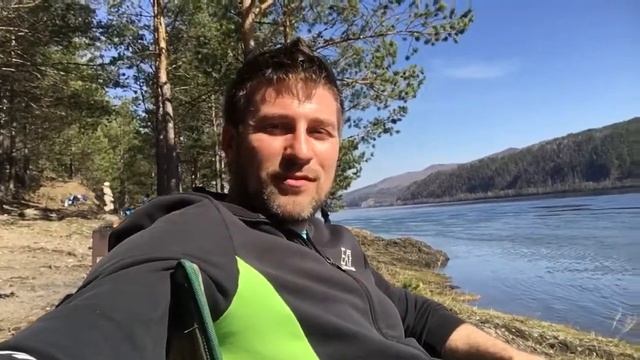 Федюнин Василий, река Енисей, весна 2018, Город Красноярск смотреть онлайн