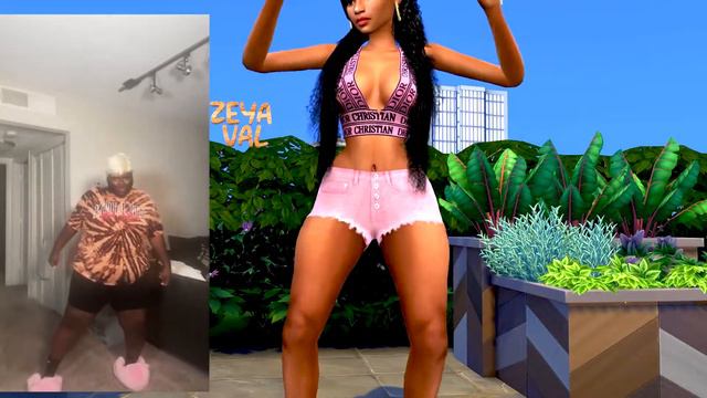 Thigh Shaking Tiktok I Sims 4 Tiktok Request смотреть онлайн