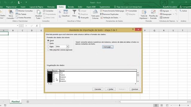 [Excel] - Importar dados externos em formato de texto (.txt e .csv) смотреть онлайн
