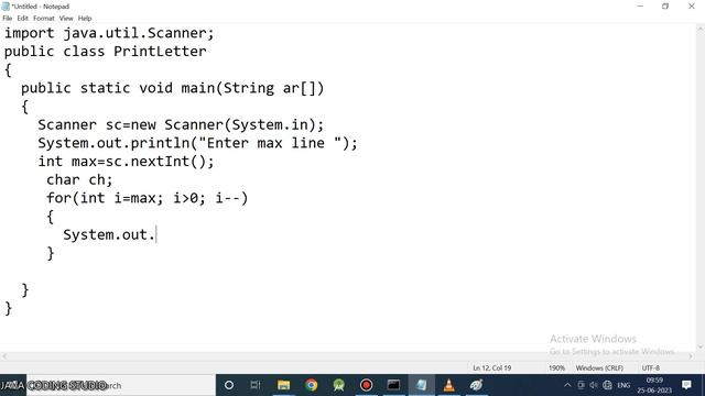 wap in java to print ABCDE ABCD ABC AB A смотреть онлайн
