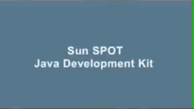 Sun SPOT Overview смотреть онлайн