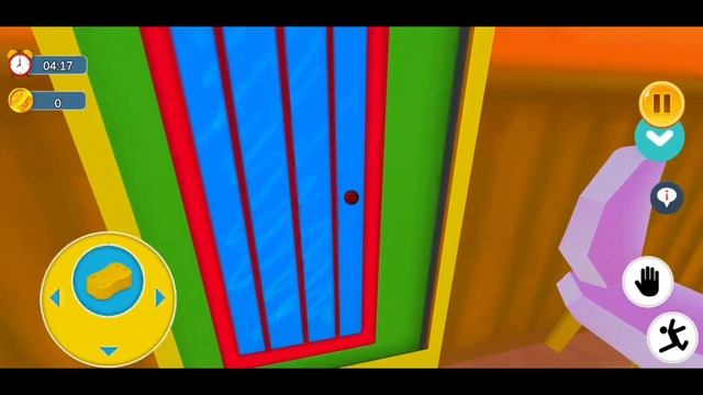 Sponge Family Neighbor 4 Scary Escape 3D Game - Gameplay - Walkthrough - Part 1 [ios - Android] смотреть онлайн