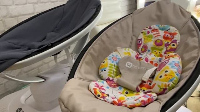5 режимов качания электрокачелей 4moms MamaRoo 4.0 смотреть онлайн