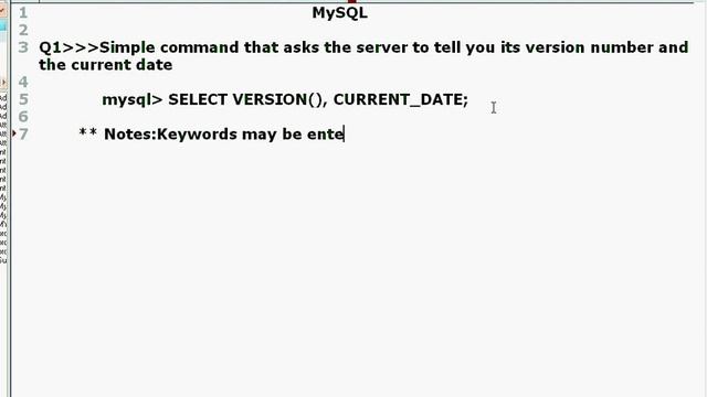 MySQL - 2 - Entering SQL Query from Console смотреть онлайн