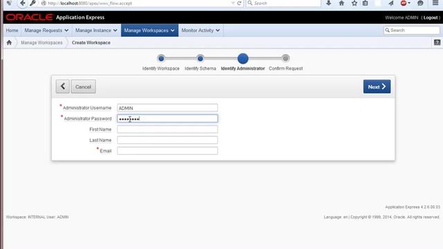 Oracle APEX: Export Import Application on same machine смотреть онлайн