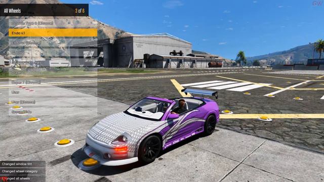 GTA V - Mitsubishi Eclipse Spyder GTS 2003 (2 Fast 2 Furious Edition) Walk-around HD (VisualV, MVGA смотреть онлайн