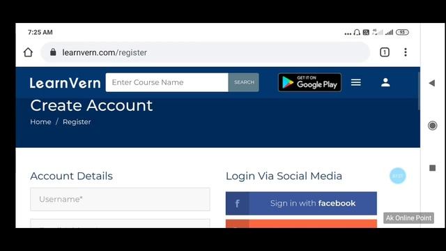 LearnVern website में account कैसे बनाये | How to create an account in LearnVern website смотреть онлайн