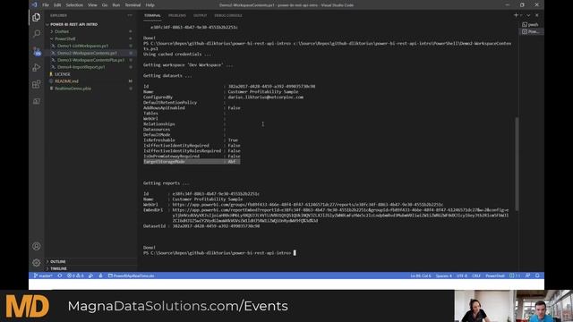 Intro to Power BI REST API смотреть онлайн