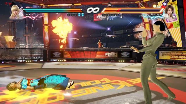 Tekken 7 Lili (jennifer Mui) Always VS Asuka (tamaki) Arena Stage смотреть онлайн