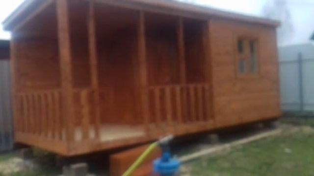 Красивые дачные домики на базе бытовки в Москве смотреть онлайн