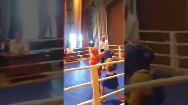 Бокс.Владимир Лаврик 7 лет .2 раунд.красный угол смотреть онлайн