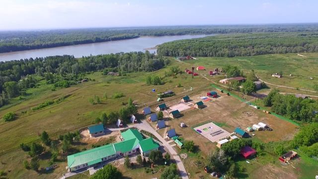 Сузун с высоты. Сузунский район с.Малышево. р.Обь. Рыбалка,отдых.... смотреть онлайн