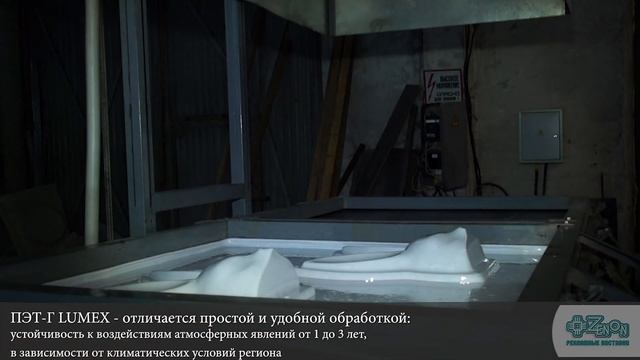 Вакуумная термоформовка ПЭТ Г LUMEX смотреть онлайн