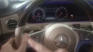 Сброс межсервисного интервала на W222 2017г.