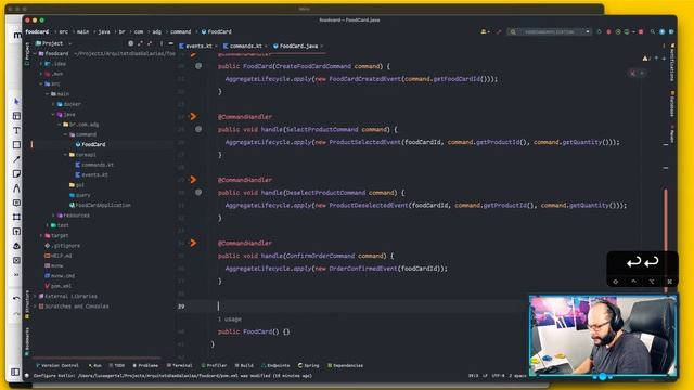 SPRING BOOT + EVENT SOURCING + CQRS смотреть онлайн