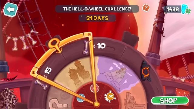 Rayman Adventures - Gameplay Walkthrough Part 20 - Hell-o-wheel Challenge (iOS, Android) смотреть онлайн