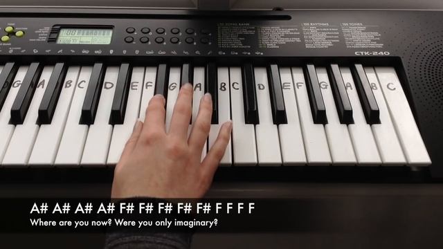 Faded - Alan Walker | Easy Keyboard Tutorial With Notes смотреть онлайн