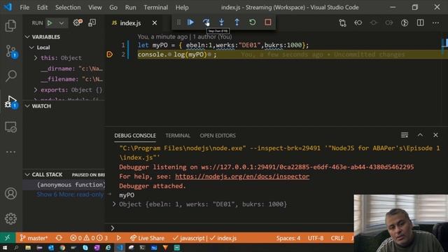Node.js for ABAPer's - Episode 1 смотреть онлайн