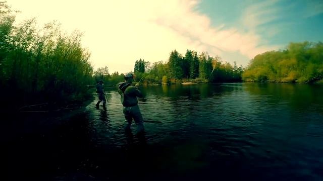 Giant 63lb. Taimen on a fly смотреть онлайн