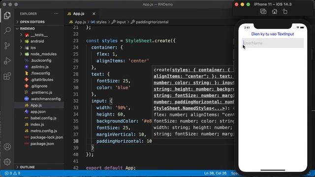 React Native #5: Hiểu rõ về TextInput смотреть онлайн