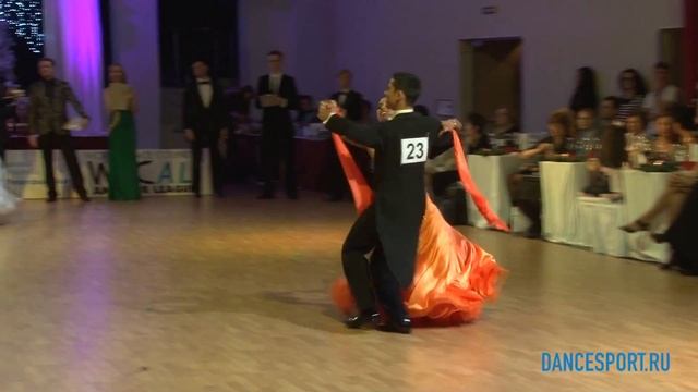 Галстян Сероб - Даньшина Анастасия, 1/2 Quickstep смотреть онлайн