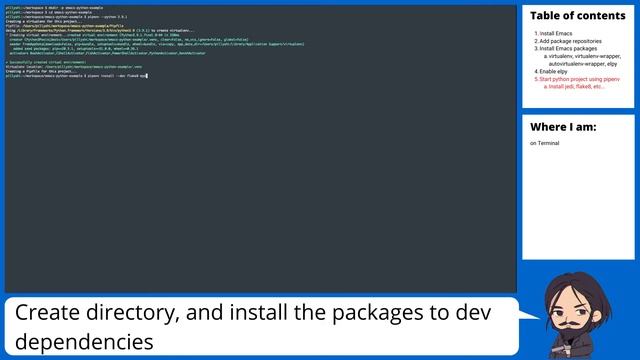 Python with emacs on macOS Big Sur смотреть онлайн