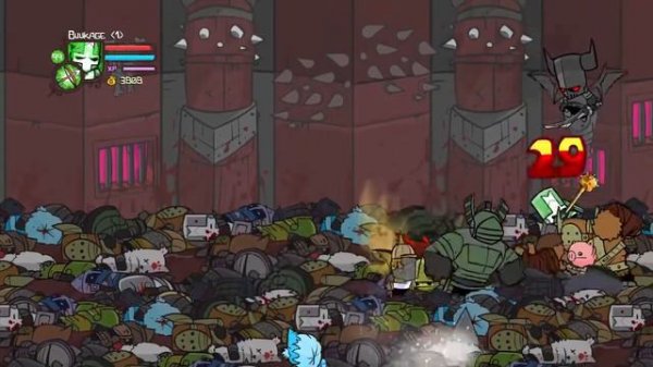 Castle Crashers Necromancer Boss (Insane Mode)