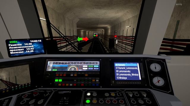 Metro Simulator 20. От Рассказовки до Савеловской. смотреть онлайн