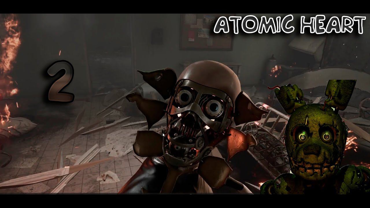 Atomic Hear t#2, Избиение роботом и холодильник извращенец смотреть онлайн