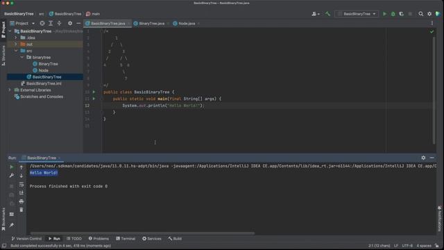 Implement Binary Tree in Java | Tech Interviews смотреть онлайн