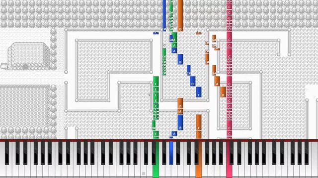 Pokémon R/B/Y - The Road to Lavender Town from Vermilion (Synthesia Tutorial) смотреть онлайн