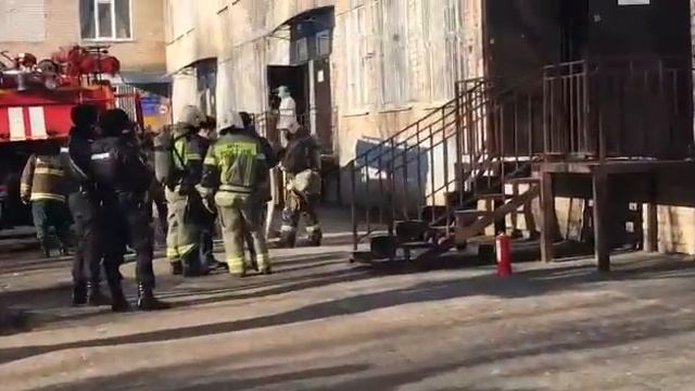 Пожар в инфекционной больнице им. А.М. Ничоги смотреть онлайн