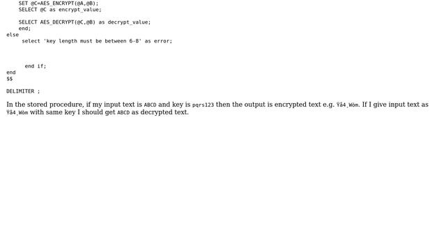 Databases: Encrypt and decrypt text using the same key (2 Solutions!!) смотреть онлайн