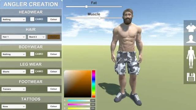 Carp Fishing Simulator - Mobile - Character Creation смотреть онлайн