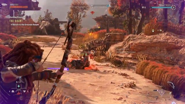 Horizon Forbidden West PS4 Playthrough Pt.16 Hunting Grounds-The Daunt Full Stripes смотреть онлайн