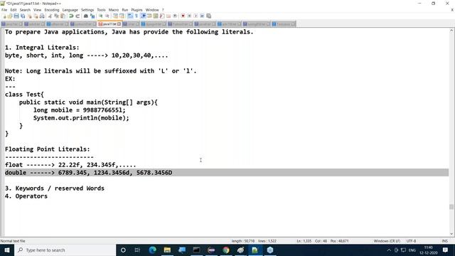 CORE JAVA (with PROJECT) tutorials || Session - 28 || by Mr. Nagoor Babu On 12-12-2020 @11AM смотреть онлайн