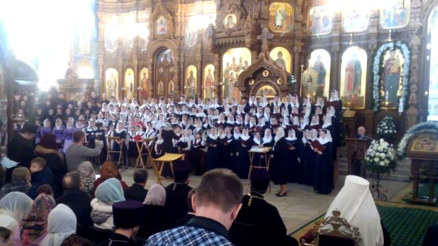 Рождественский хоровой собор 19 Невского смотреть онлайн