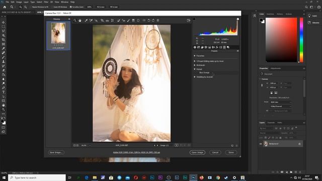Free Presets Camera Raw Photoshop & lightroom, Free Presets xmp Soft Blue Orange, photoshop tutoria смотреть онлайн