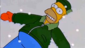 Типичные Симпсоны Выпуск №56 " Снежный ангел "