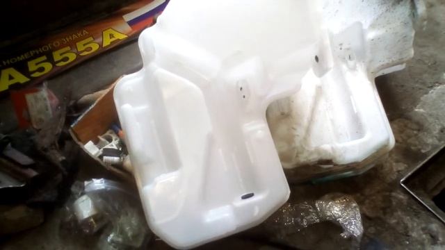 Про бачок омывателя и крепления бампера на Октавии А7 смотреть онлайн