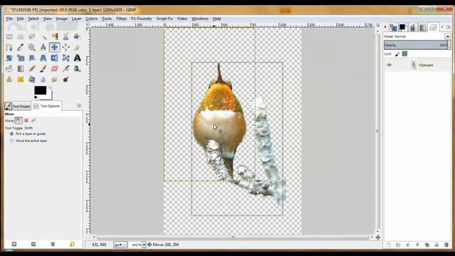 GIMP Masks Part 2 - The Quick Mask смотреть онлайн
