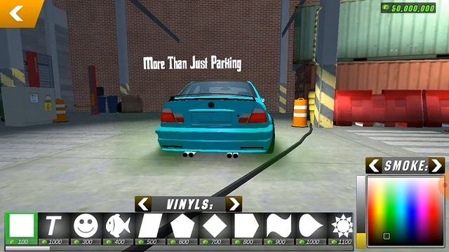 Как в car parking изменить дым сделать цветным под колесом дрифт смотреть онлайн