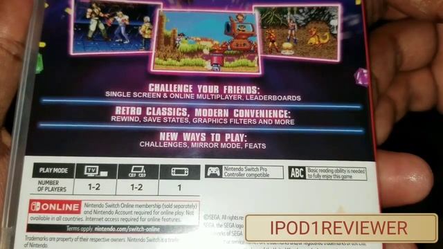 Sega Genesis Classics Unboxing (Over 50 Classic Games) Nintendo Switch смотреть онлайн