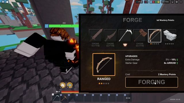 How to use Forge Table and Mastery Command - Roblox Bedwars смотреть онлайн