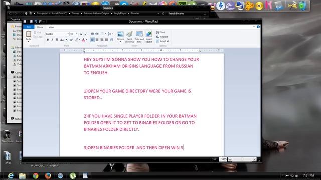 language fix for batman arkham origins смотреть онлайн