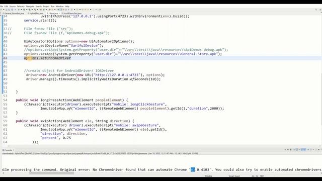 Hybrid Android App Automation using Appium - Part 2 | Resolve 'NoSuchContextError' in Appium смотреть онлайн