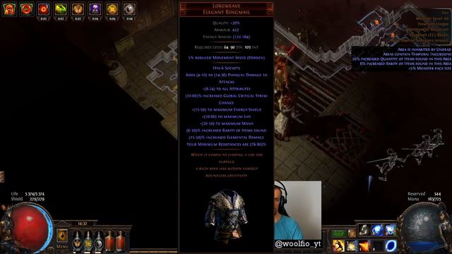 [Build idea] Ignite Spectral Shield Throw - Path of Exile (3.3 Incursion) смотреть онлайн