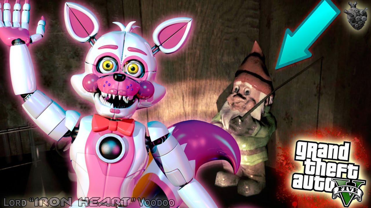ГТА 5 МОДЫ! АНИМАТРОНИК FUNTIME FOXY С ДРУЗЬЯМИ FNAF: SISTER LOCATION В GTA V! GTA 5 MODS ONLINE смотреть онлайн